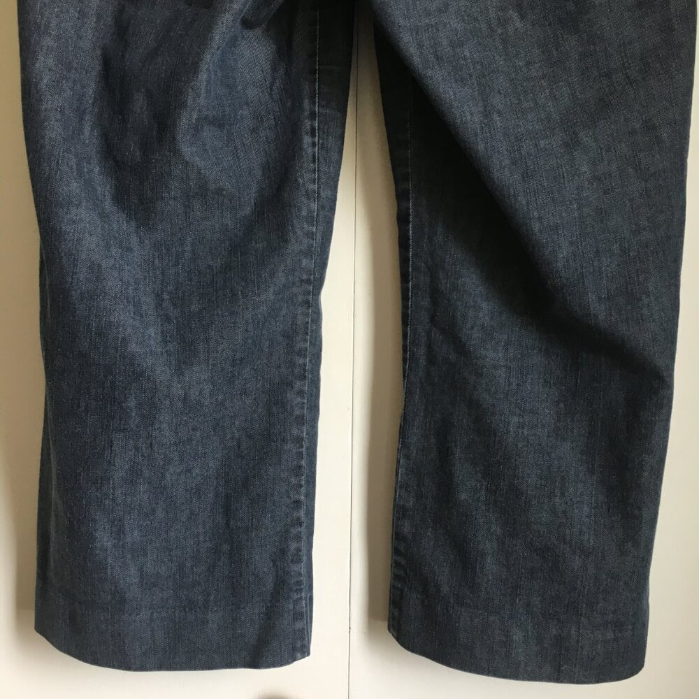 GAP Stretch Denim Regular Trouser Pants Blue Size 16 - Picture 8 of 16
